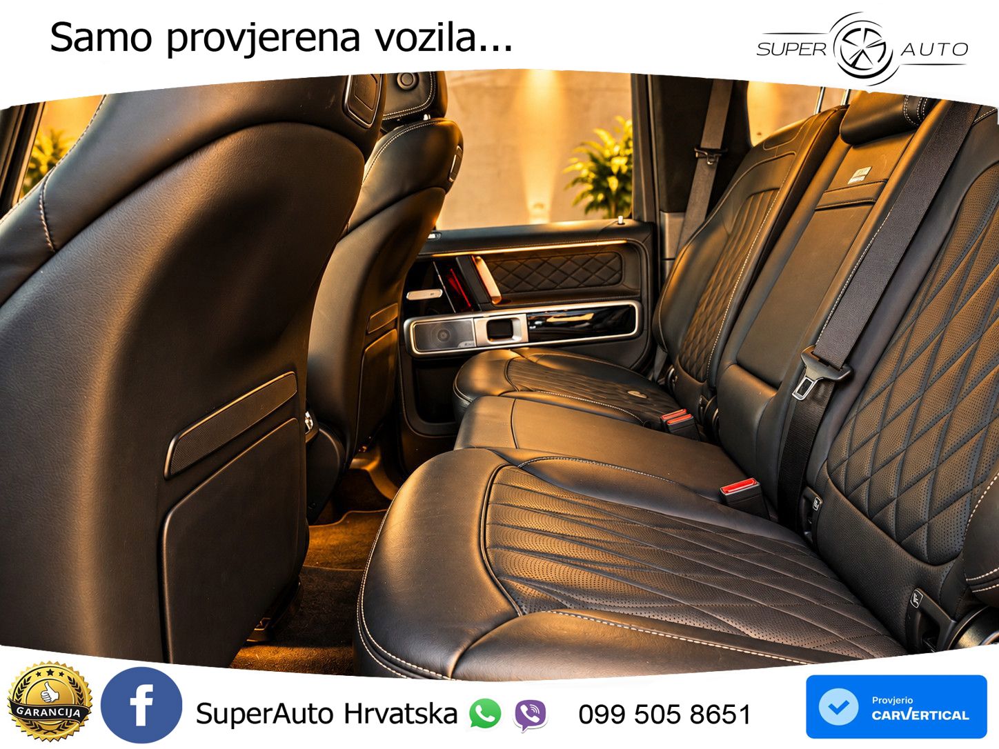Mercedes AMG G 63 Long V8 (585 KS) 4MATIC 9G-TRONIC AMG SPEEDSHIFT PLUS LED+GR SJED+ACC