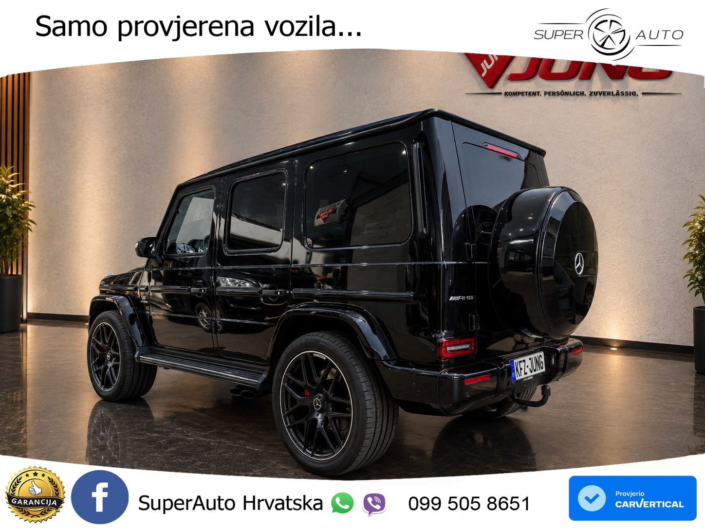 Mercedes AMG G 63 Long V8 (585 KS) 4MATIC 9G-TRONIC AMG SPEEDSHIFT PLUS LED+GR SJED+ACC