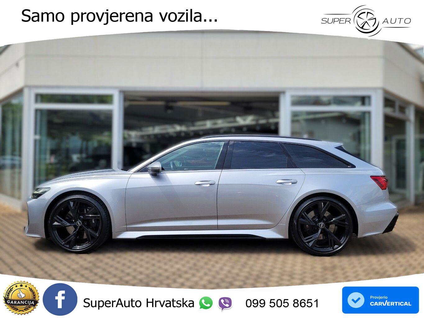 Audi RS6 Avant 4.0 TFSI V8 (600 KS) quattro Tiptronic Kuka MATRIX+GR SJED+KAM