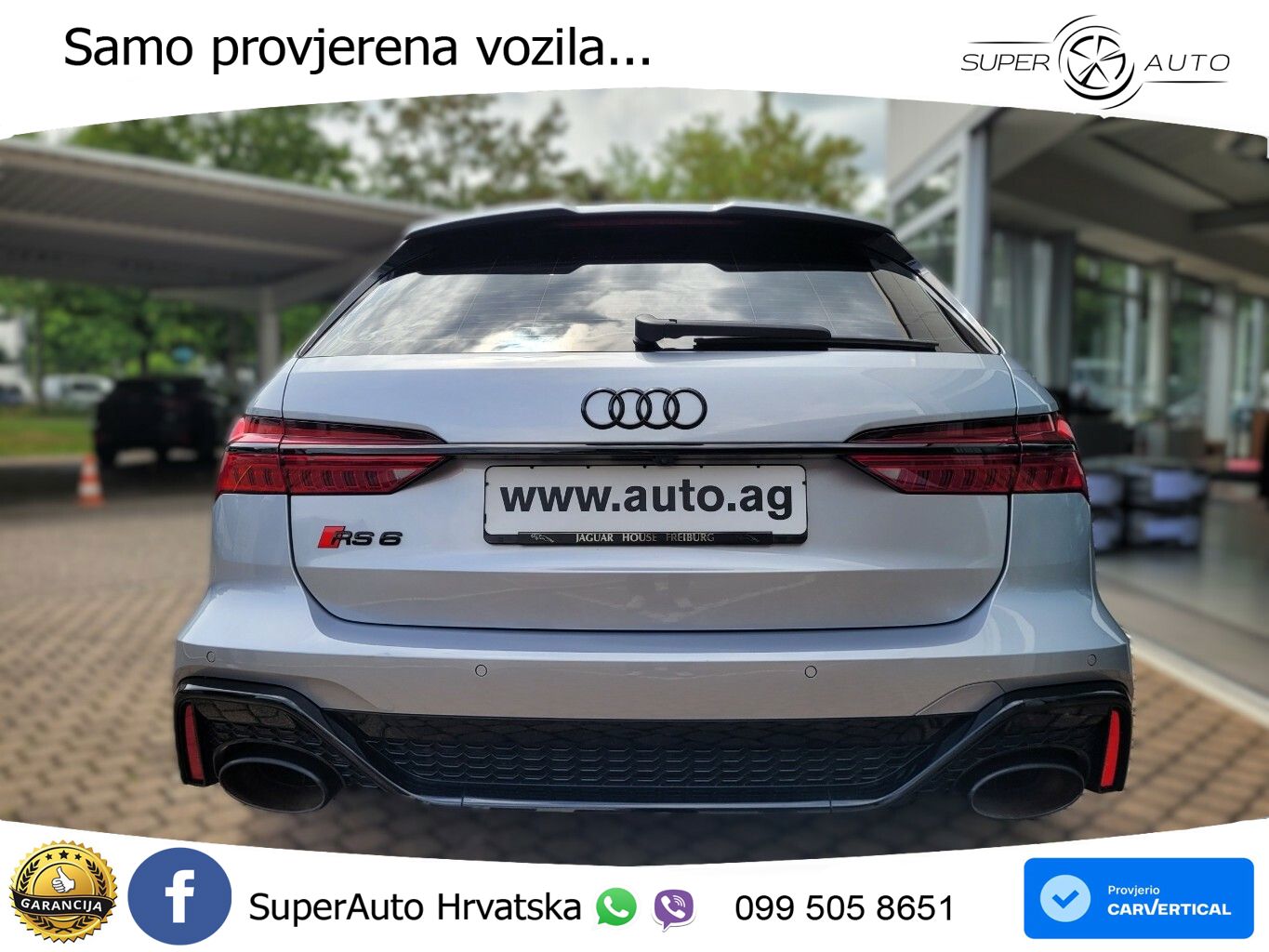 Audi RS6 Avant 4.0 TFSI V8 (600 KS) quattro Tiptronic Kuka MATRIX+GR SJED+KAM