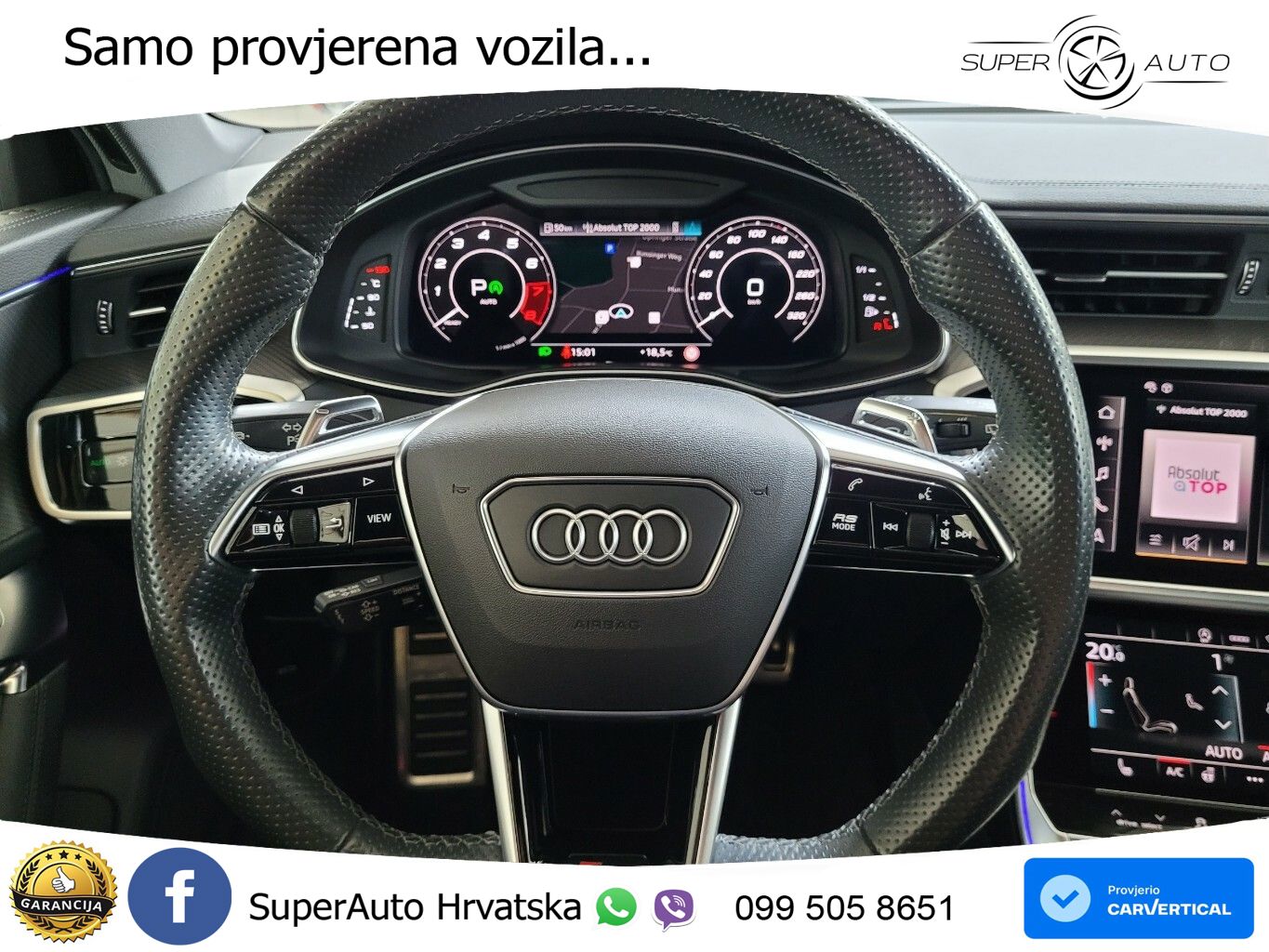 Audi RS6 Avant 4.0 TFSI V8 (600 KS) quattro Tiptronic Kuka MATRIX+GR SJED+KAM