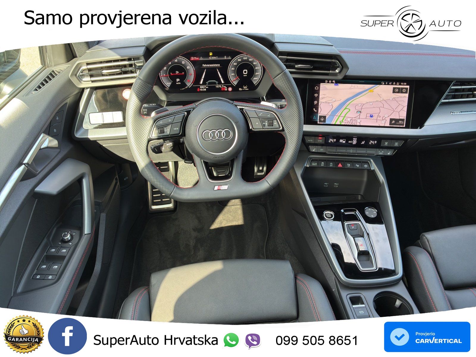 Audi A3 Limuzina 35 TFSI (150 KS) S tronic S line LED+GR SJED+ACC