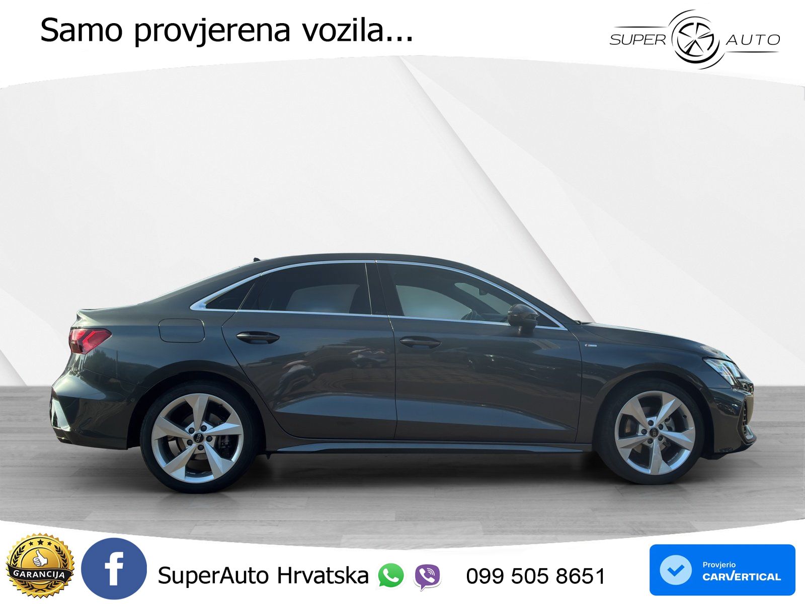 Audi A3 Limuzina 35 TFSI (150 KS) S tronic S line LED+GR SJED+ACC