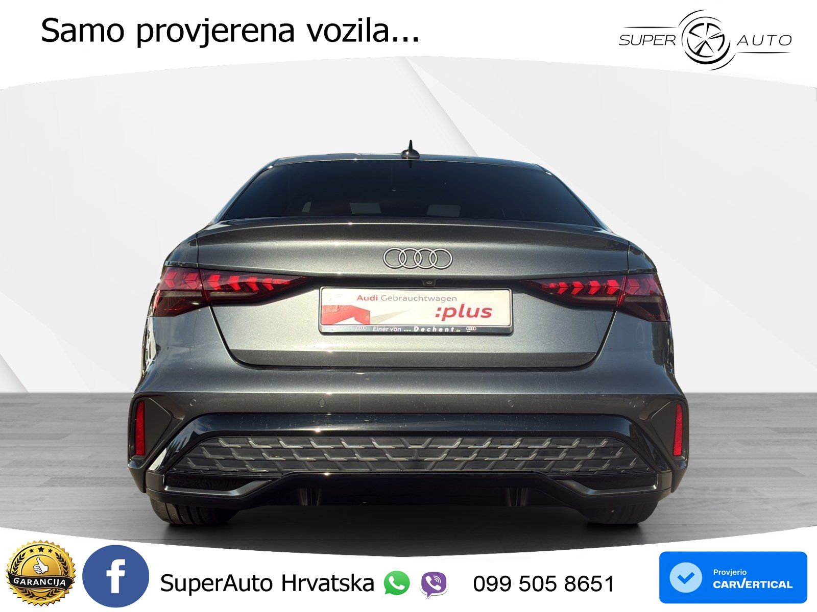 Audi A3 Limuzina 35 TFSI (150 KS) S tronic S line LED+GR SJED+ACC