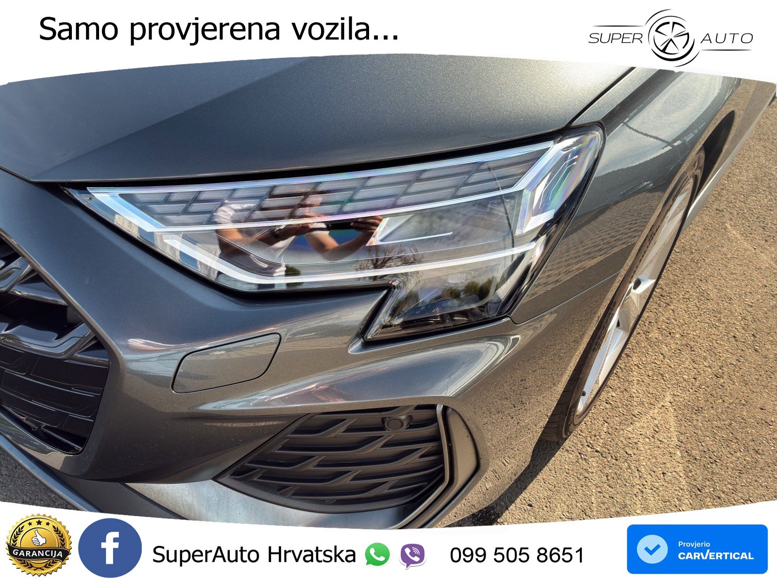 Audi A3 Limuzina 35 TFSI (150 KS) S tronic S line LED+GR SJED+ACC