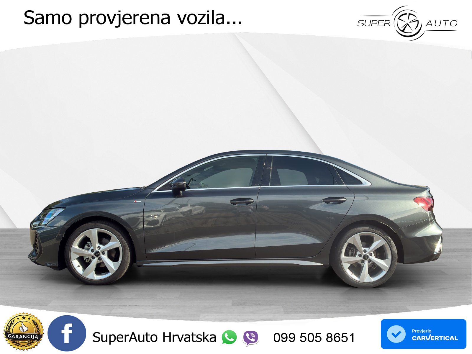 Audi A3 Limuzina 35 TFSI (150 KS) S tronic S line LED+GR SJED+ACC