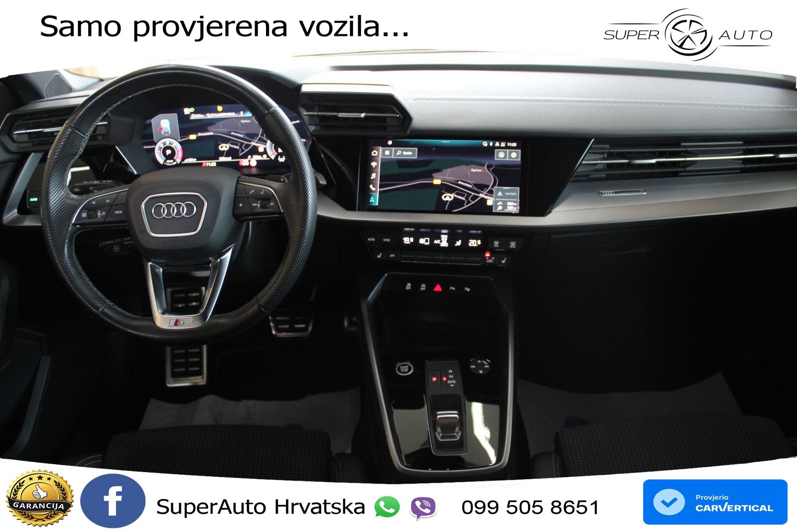 Audi A3 35 TDI (150 KS) S tronic S line LED+GR SJED+ACC