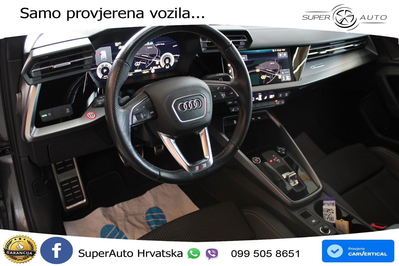 Audi A3 35 TDI (150 KS) S tronic S line LED+GR SJED+ACC