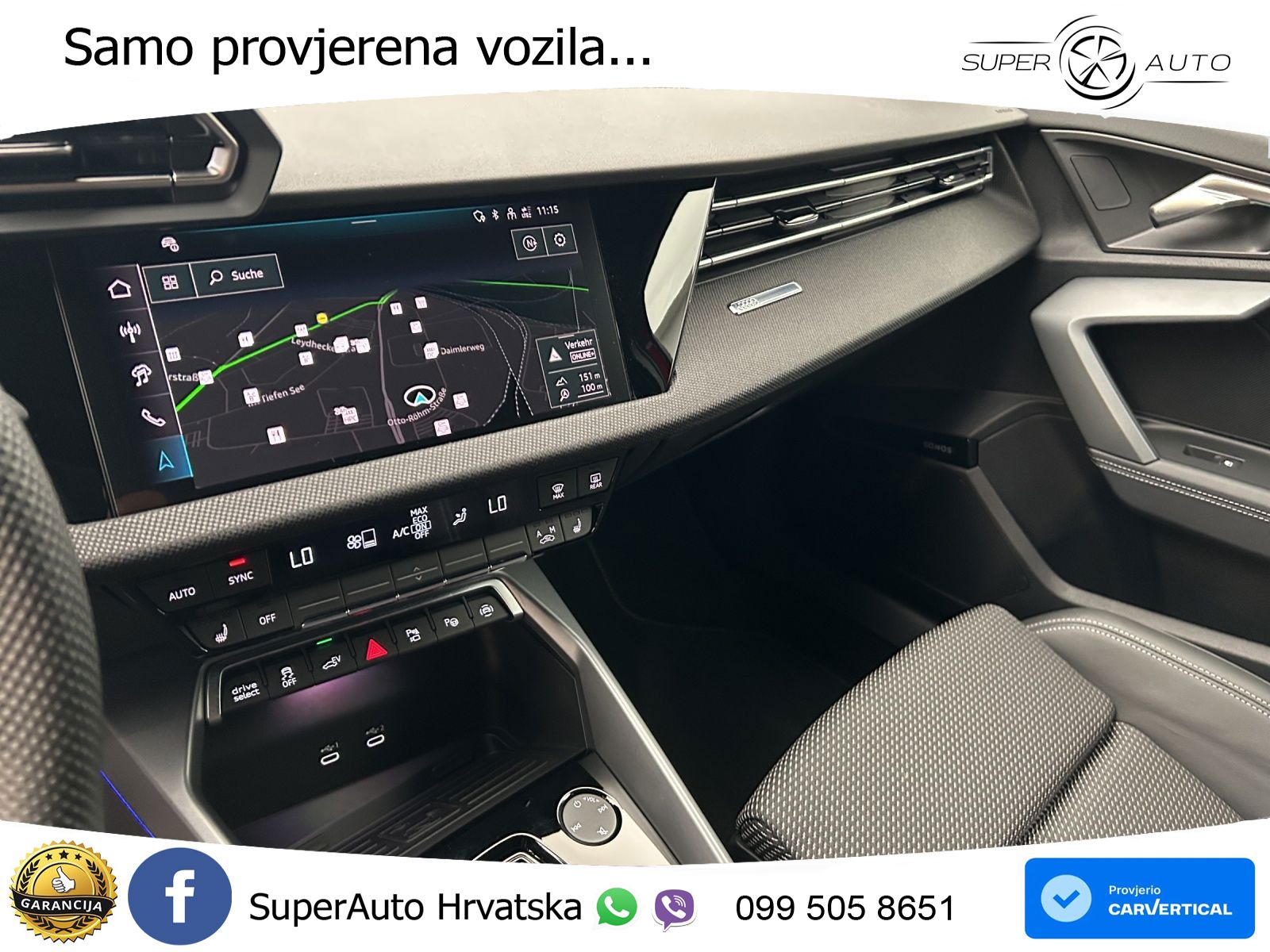 Audi A3 Sportback 40 TFSI e (204 KS) Plug-in Hybrid S tronic S line LED+GR SJED+ACC