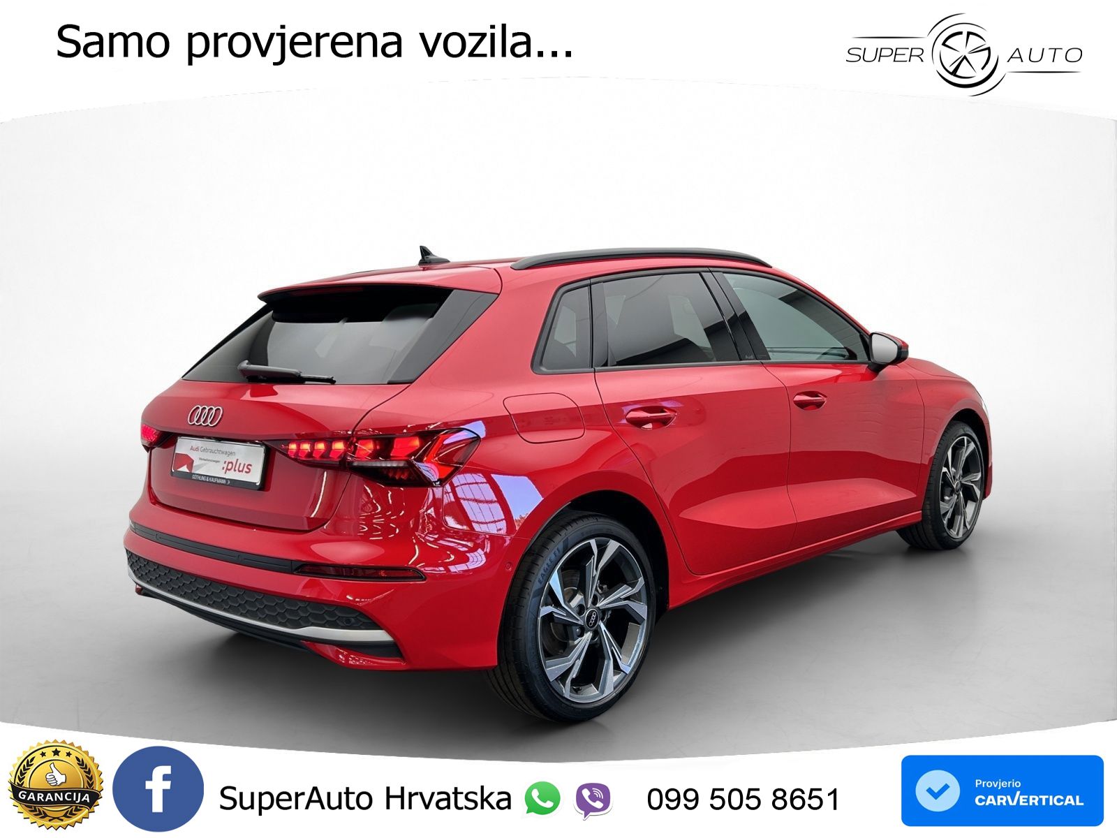 Audi A3 Sportback 40 TFSI e (204 KS) Plug-in Hybrid S tronic S line LED+GR SJED+ACC