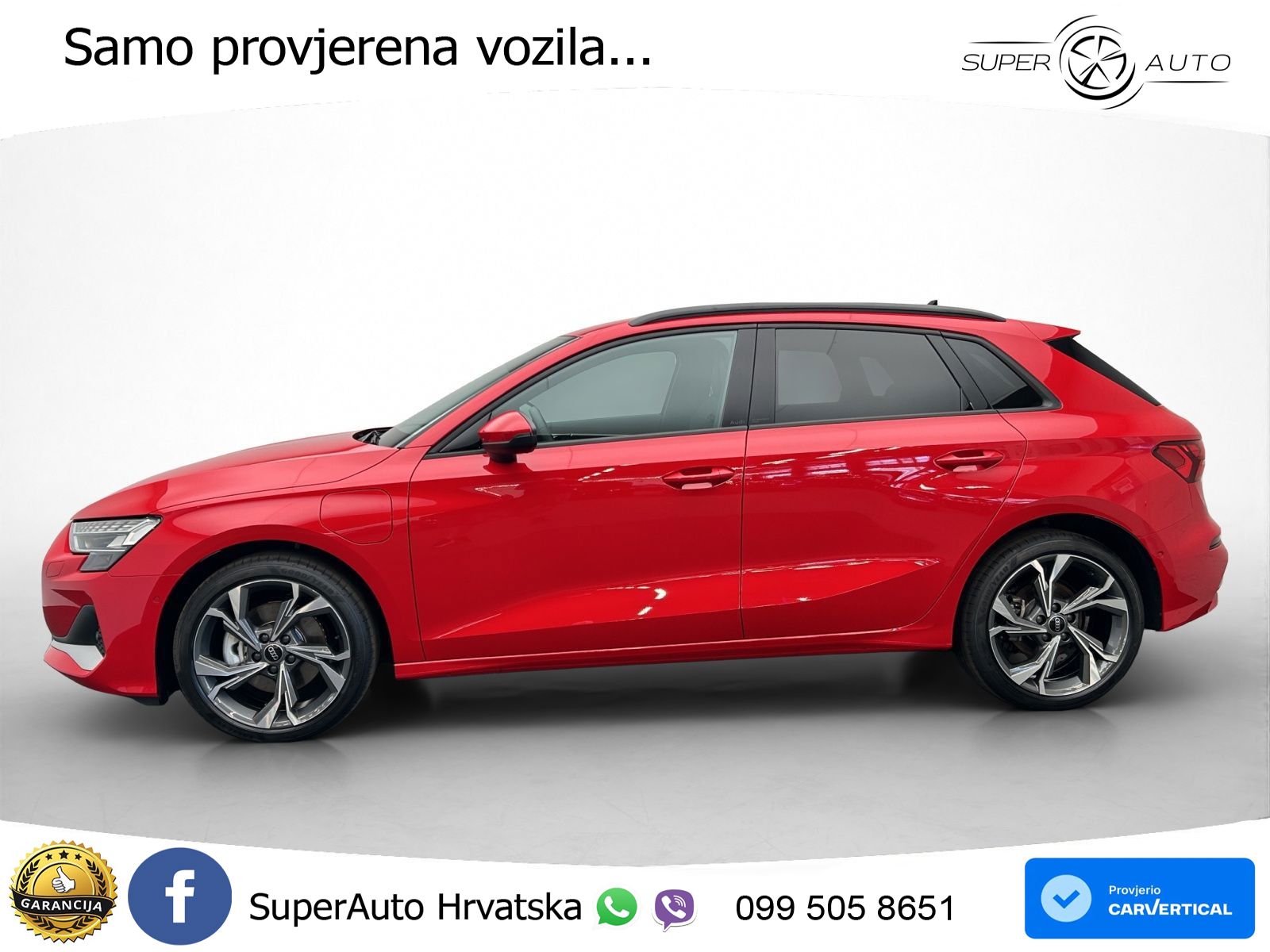 Audi A3 Sportback 40 TFSI e (204 KS) Plug-in Hybrid S tronic S line LED+GR SJED+ACC