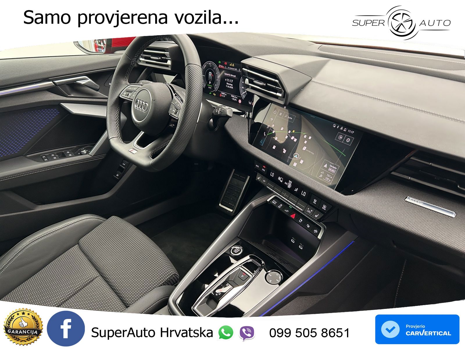 Audi A3 Sportback 40 TFSI e (204 KS) Plug-in Hybrid S tronic S line LED+GR SJED+ACC