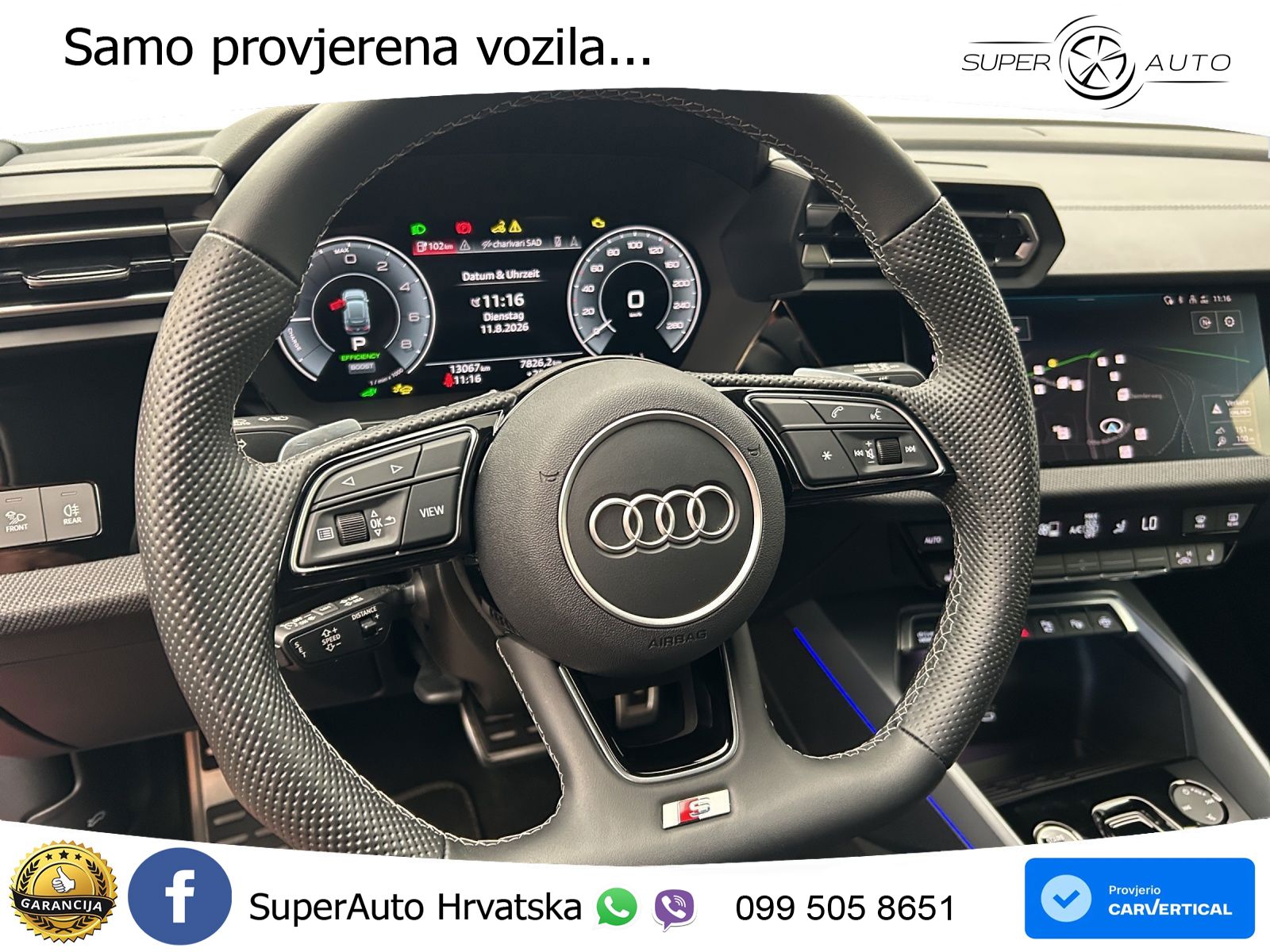Audi A3 Sportback 40 TFSI e (204 KS) Plug-in Hybrid S tronic S line LED+GR SJED+ACC