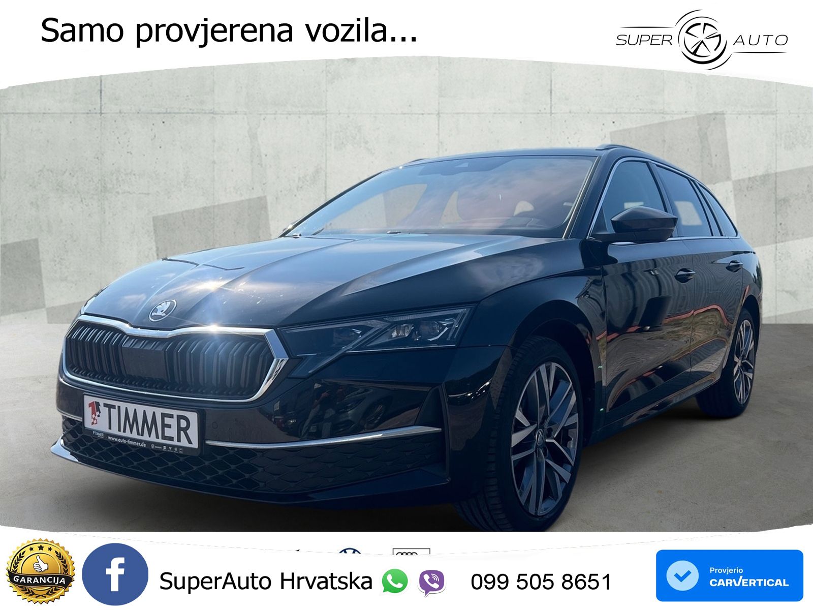Škoda Octavia Combi 2.0 TDI (150 KS) DSG Selection LED+GR SJED+ACC
