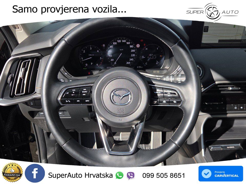Mazda CX-60 3.3 e-Skyactiv D (254 KS) AWD Automatic MATRIX+GR SJED+KAM