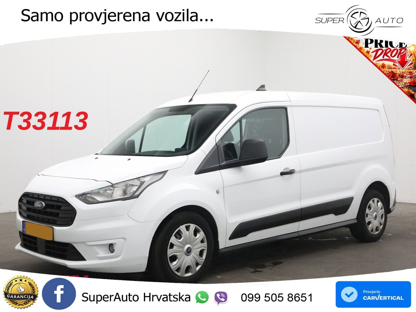 Ford Transit Connect 1.5 EcoBlue L2 Trend Aut. Camera 99 KS