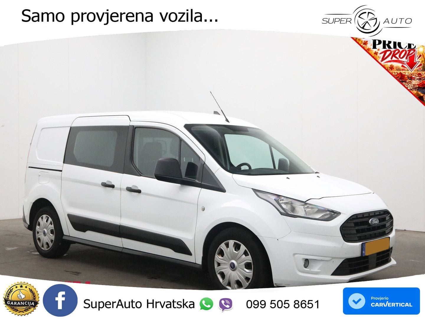 Ford Transit Connect 1.5 EcoBlue L2 Trend Aut. Camera 99 KS