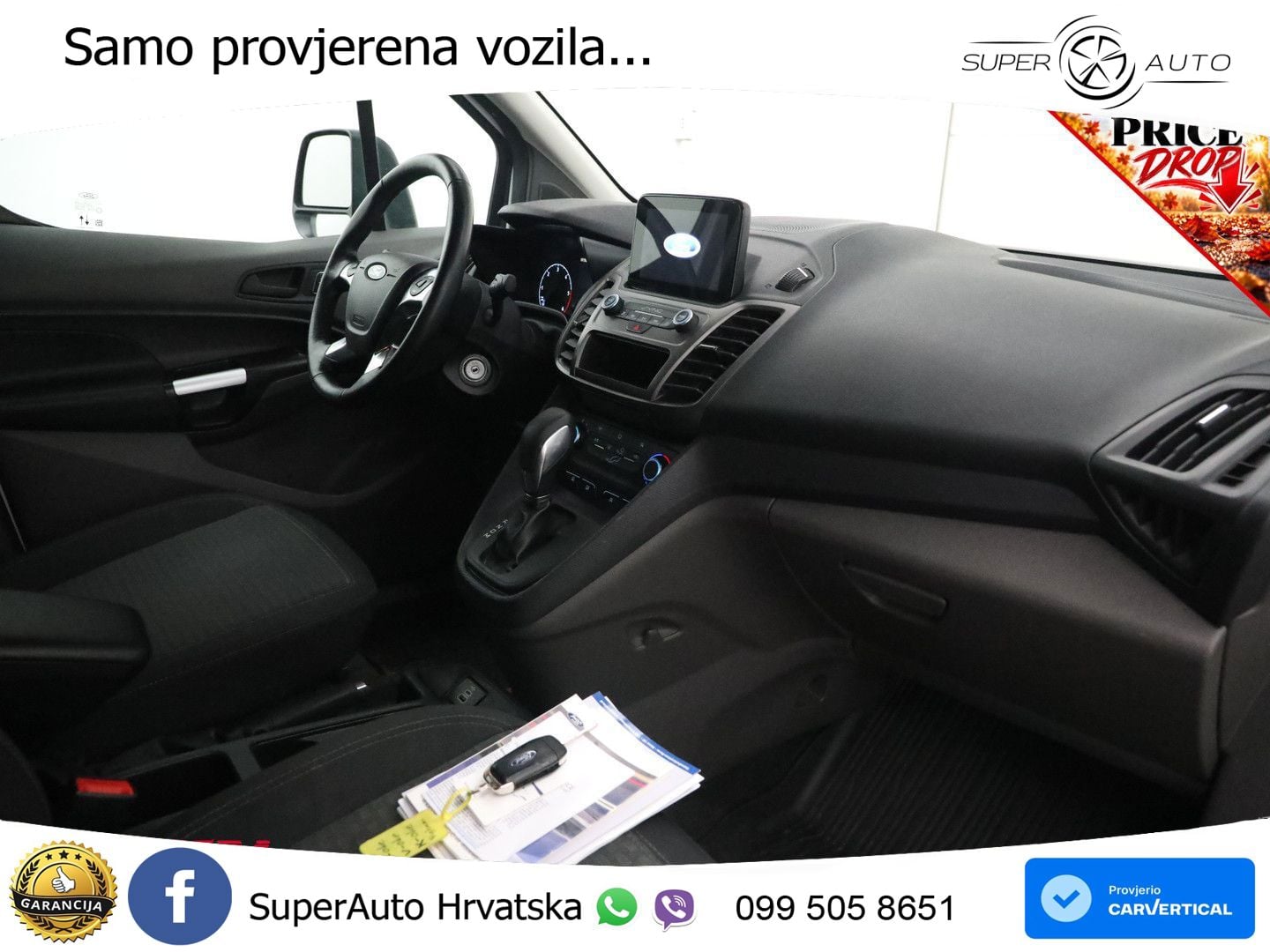 Ford Transit Connect 1.5 EcoBlue L2 Trend Aut. Camera 99 KS