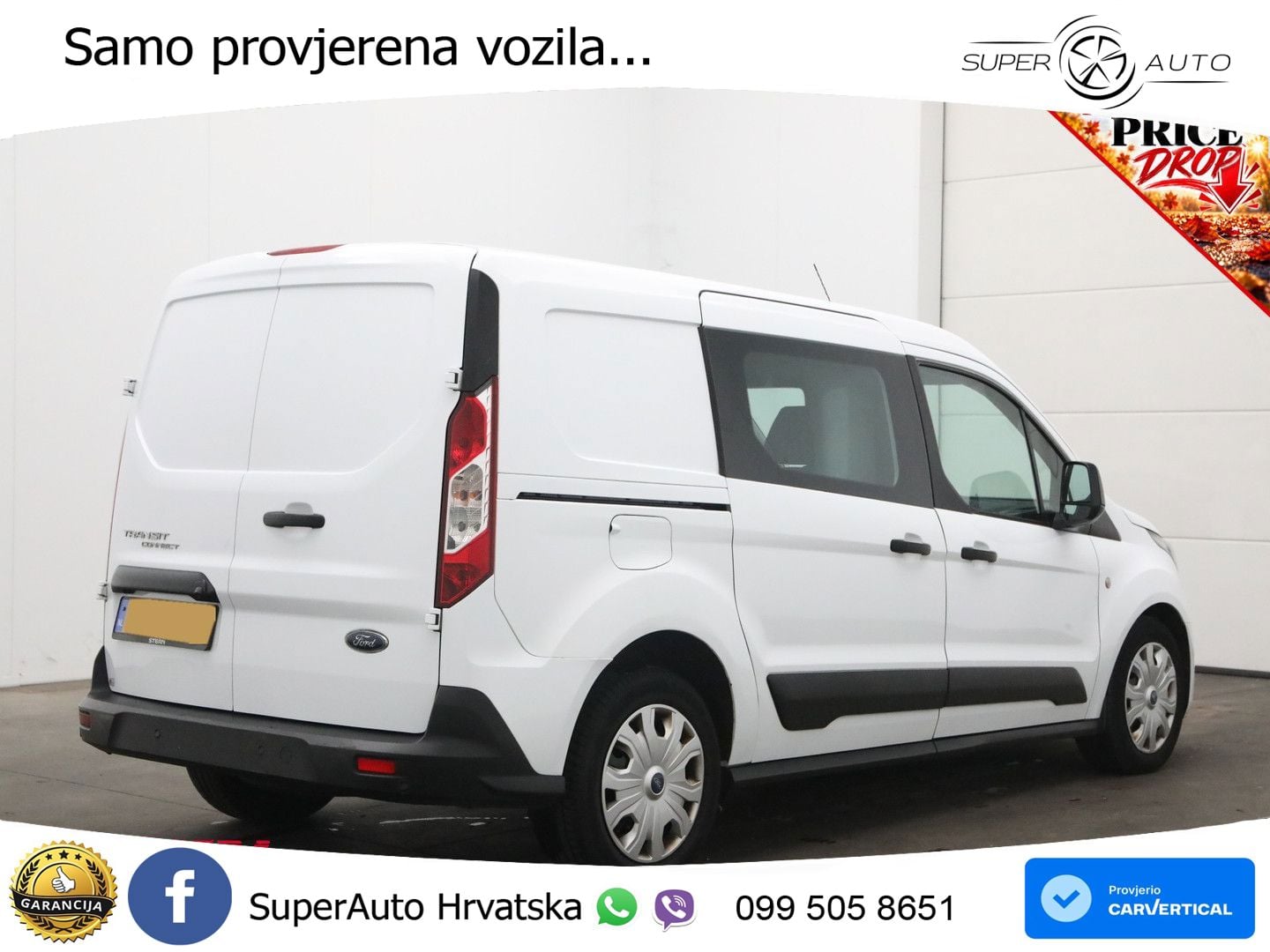 Ford Transit Connect 1.5 EcoBlue L2 Trend Aut. Camera 99 KS