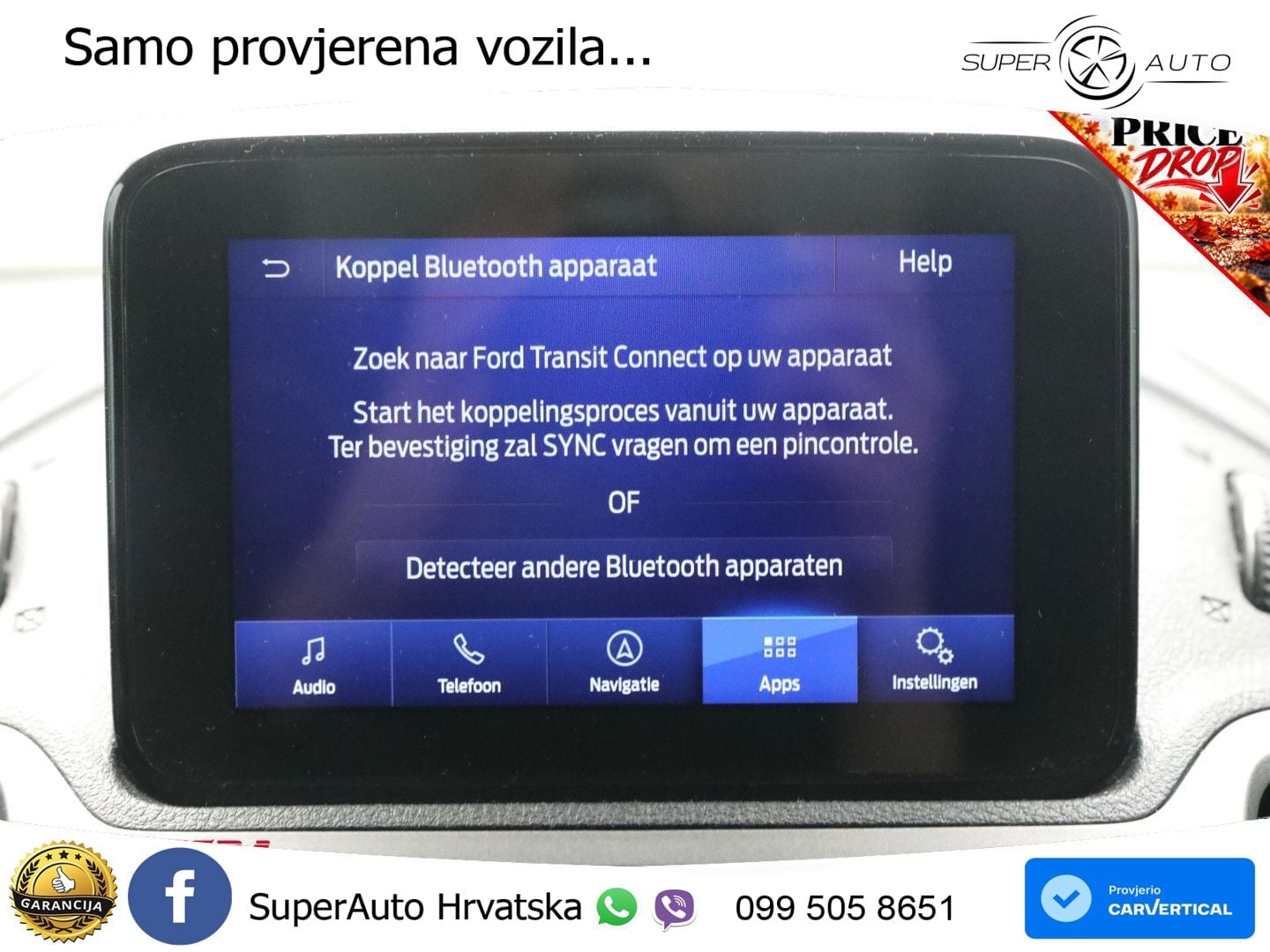 Ford Transit Connect 1.5 EcoBlue L2 Trend Aut. Camera 99 KS