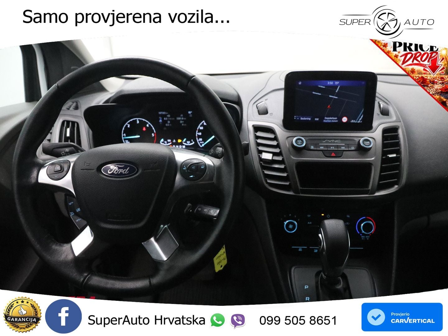 Ford Transit Connect 1.5 EcoBlue L2 Trend Aut. Camera 99 KS