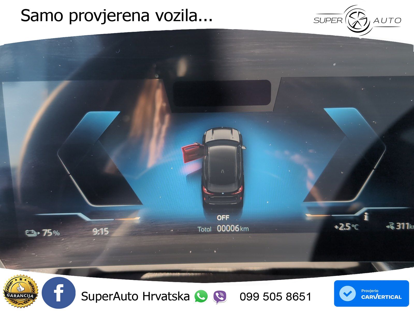 BMW iX1 66.5 kWh (204 KS) eDrive20 LED+GR SJED+ACC