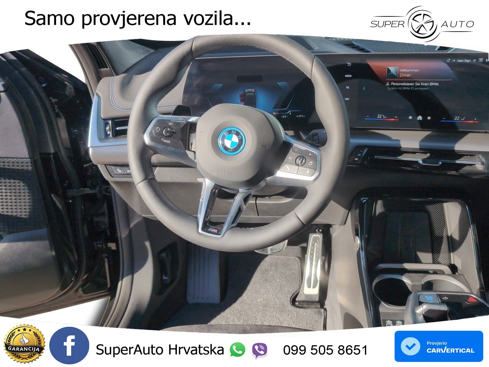 BMW iX1 66.5 kWh (204 KS) eDrive20 LED+GR SJED+ACC