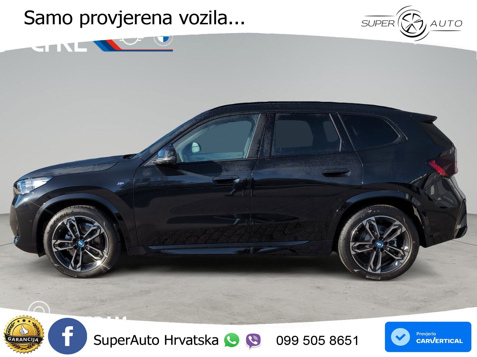 BMW iX1 66.5 kWh (204 KS) eDrive20 LED+GR SJED+ACC