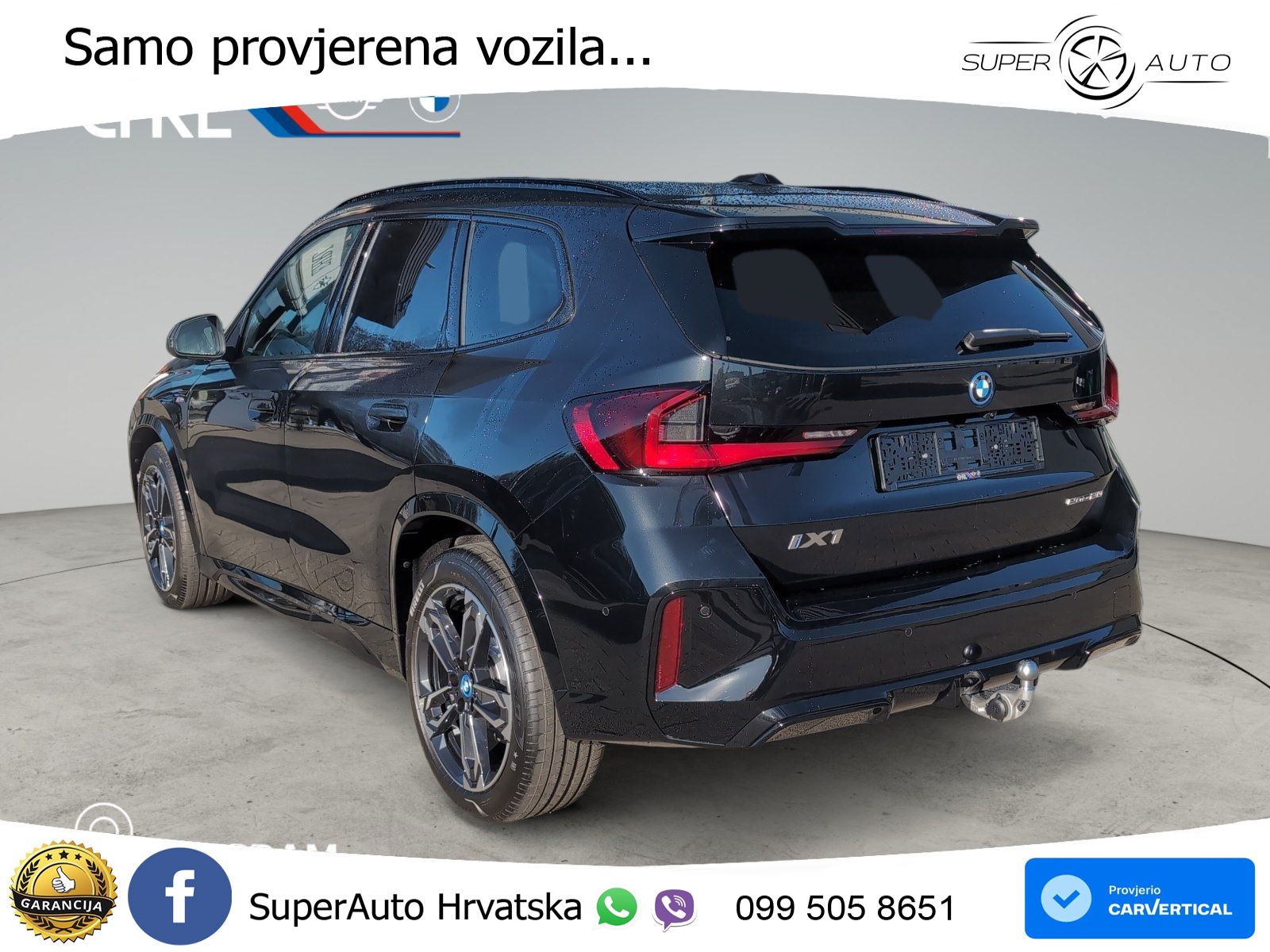 BMW iX1 66.5 kWh (204 KS) eDrive20 LED+GR SJED+ACC