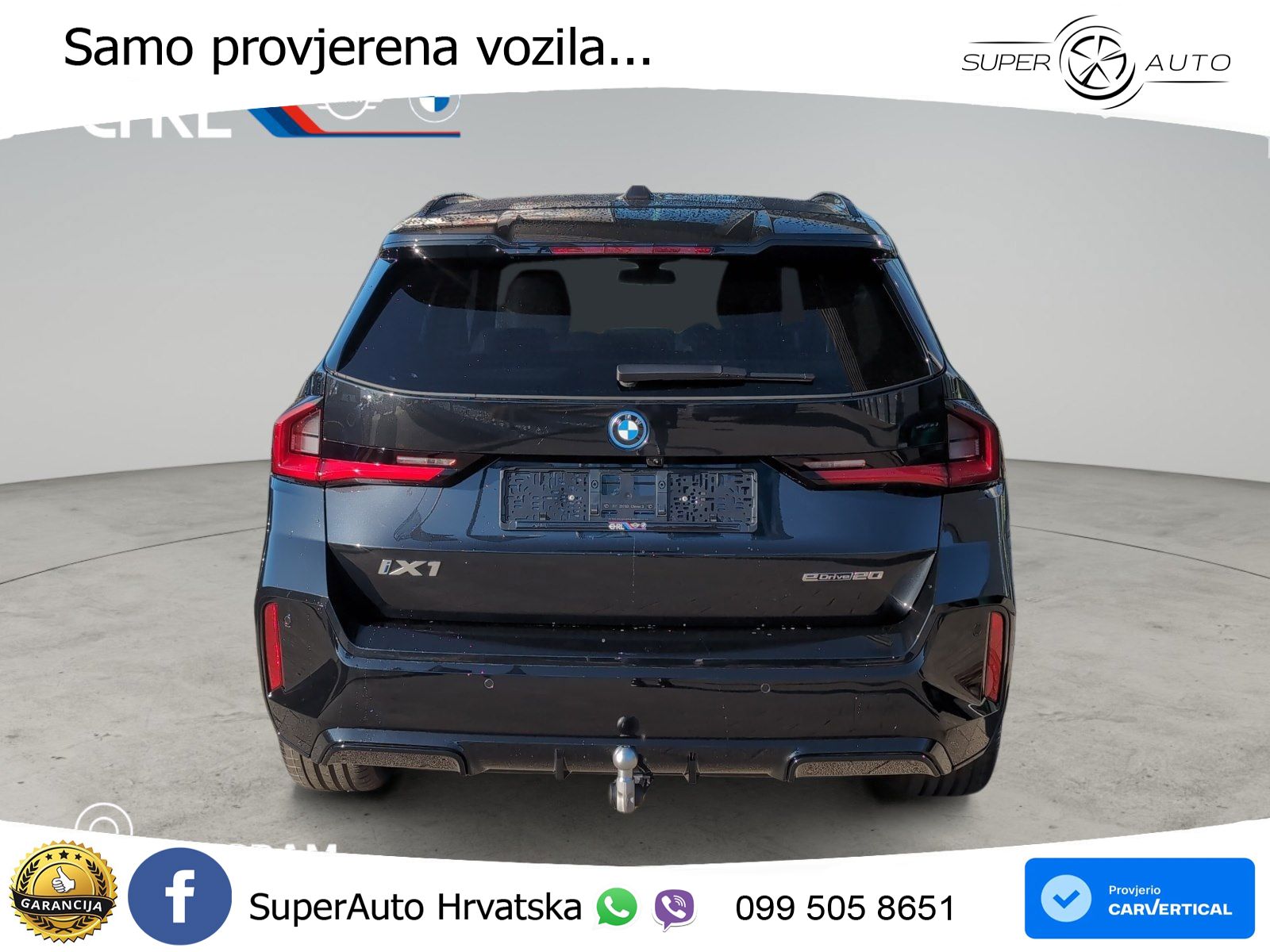 BMW iX1 66.5 kWh (204 KS) eDrive20 LED+GR SJED+ACC
