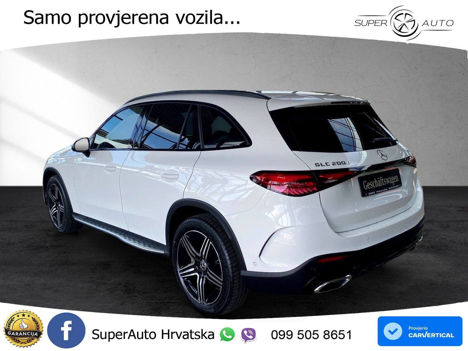 Mercedes GLC 200d (163 KS) 4MATIC 9G-TRONIC AMG ACC+GR SJED+360+PANO