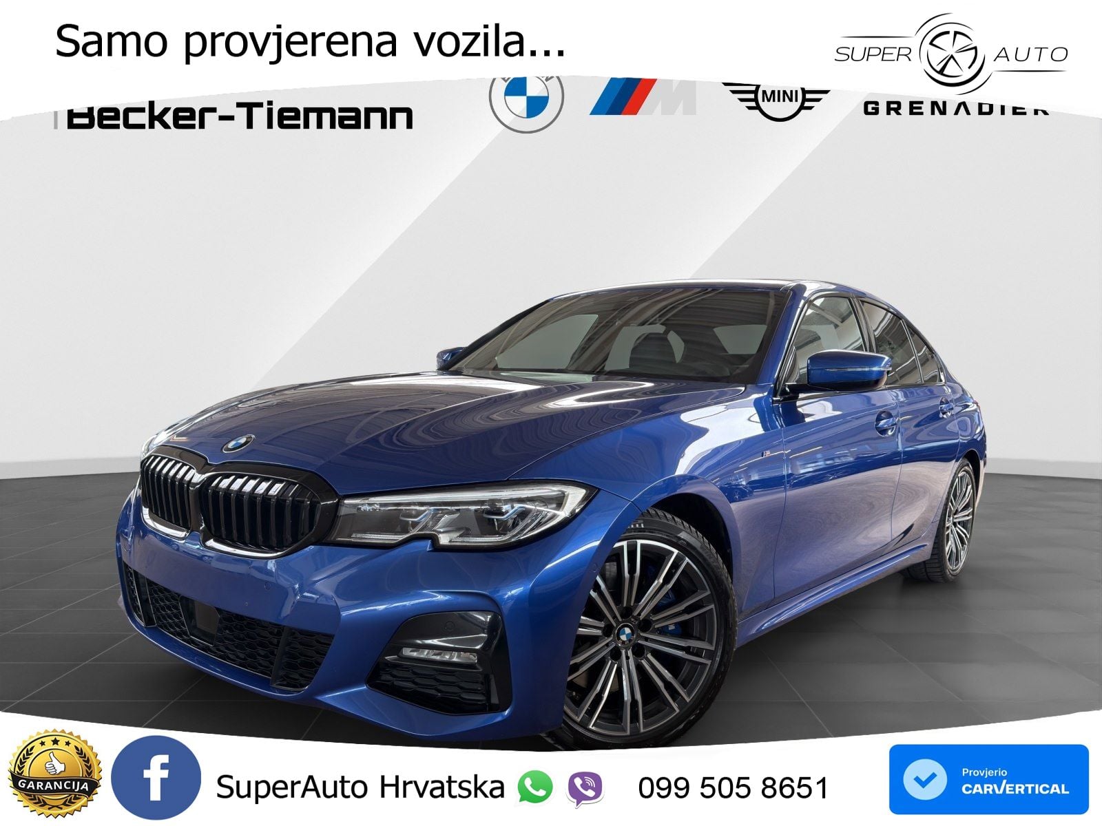 BMW serija 3 M Sport LED+GR SJED+ACC