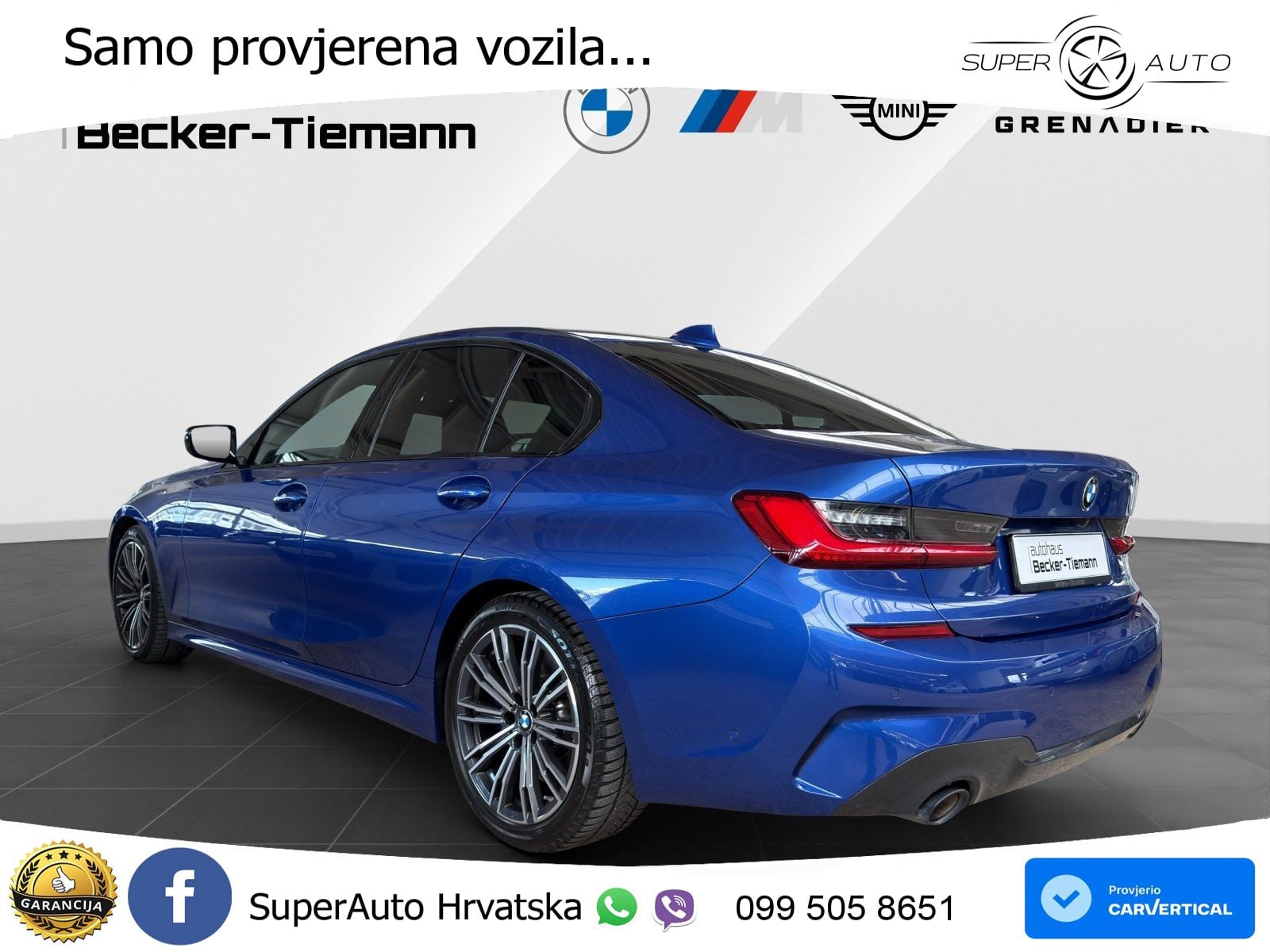 BMW serija 3 M Sport LED+GR SJED+ACC