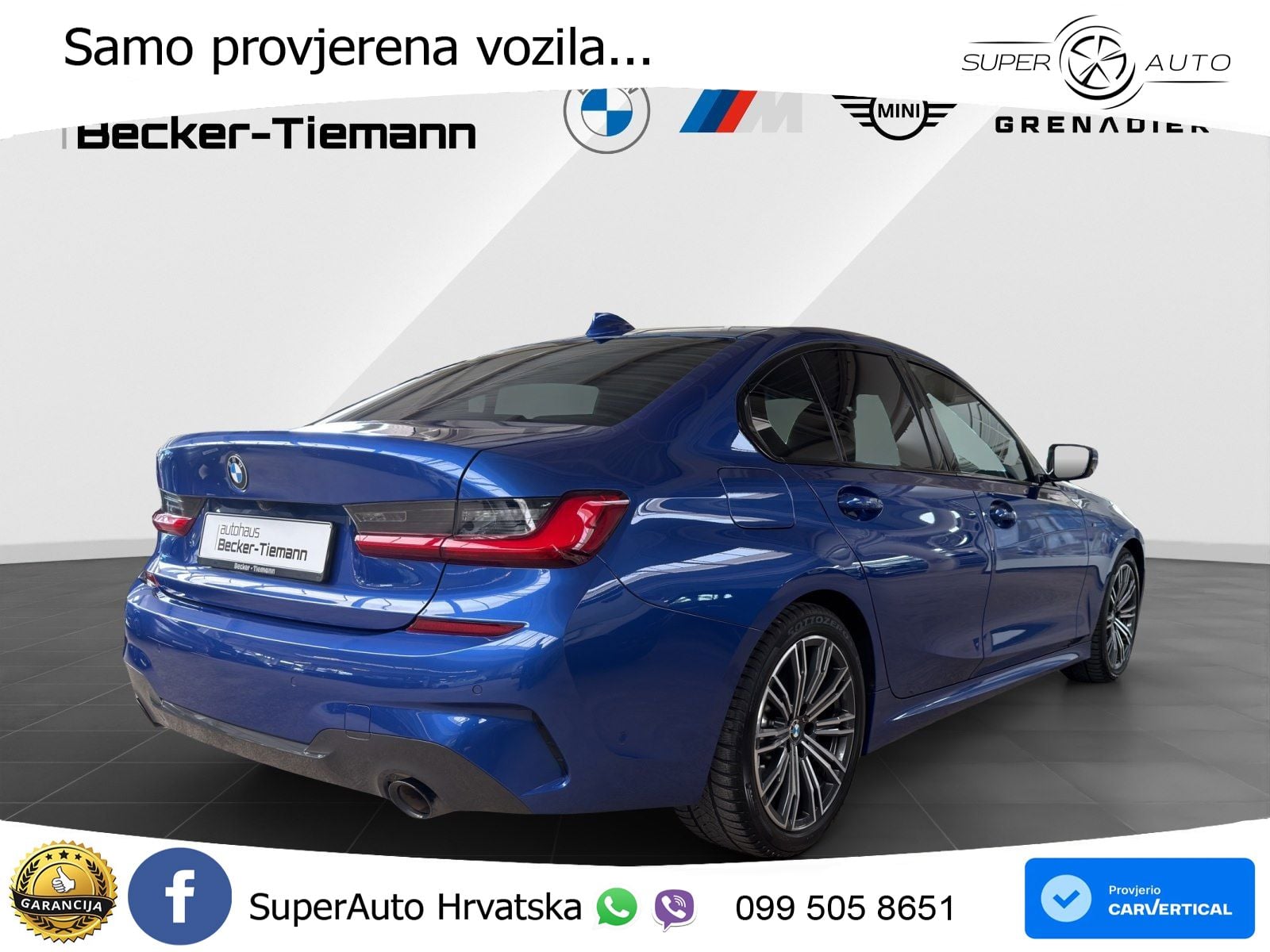 BMW serija 3 M Sport LED+GR SJED+ACC