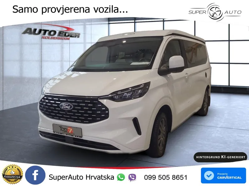 Ford Transit Custom Titanium L1 Aufstelldach Klima ZV 150 KS