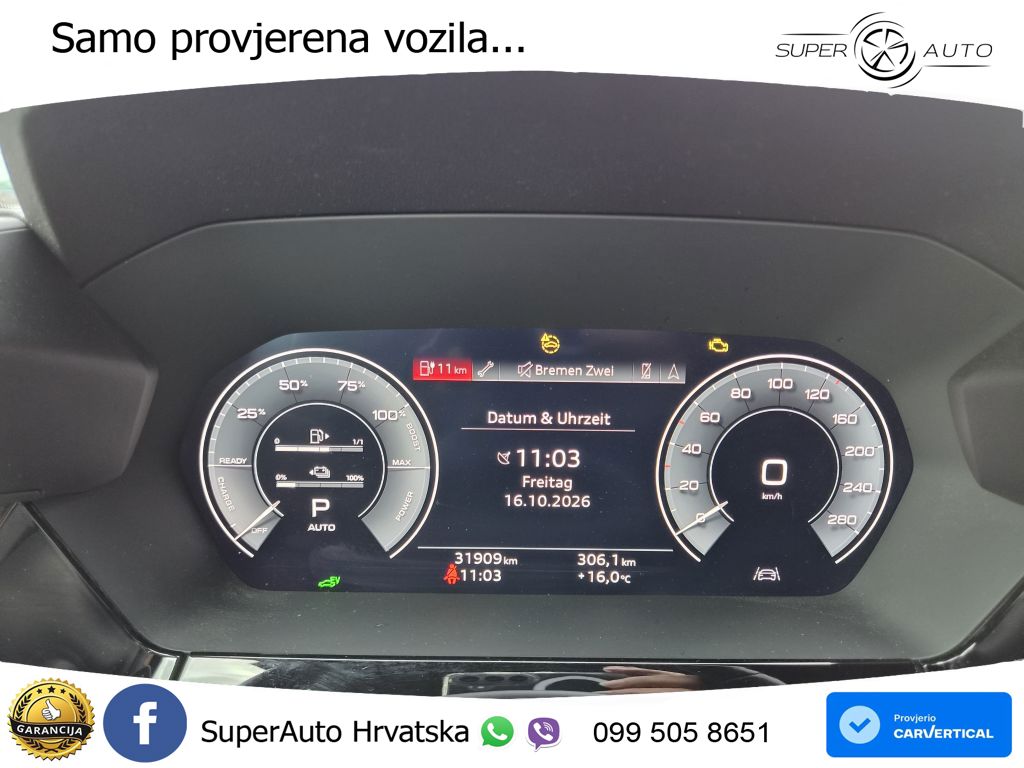 Audi A3 40 TFSIe (204 KS) S tronic
