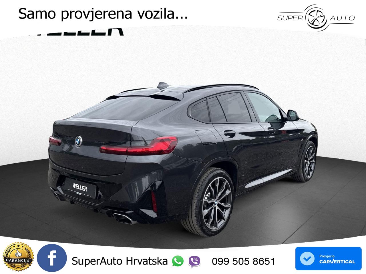 BMW X4 30d (286 KS) xDrive Steptronic M Sport LED+GR SJED+ACC
