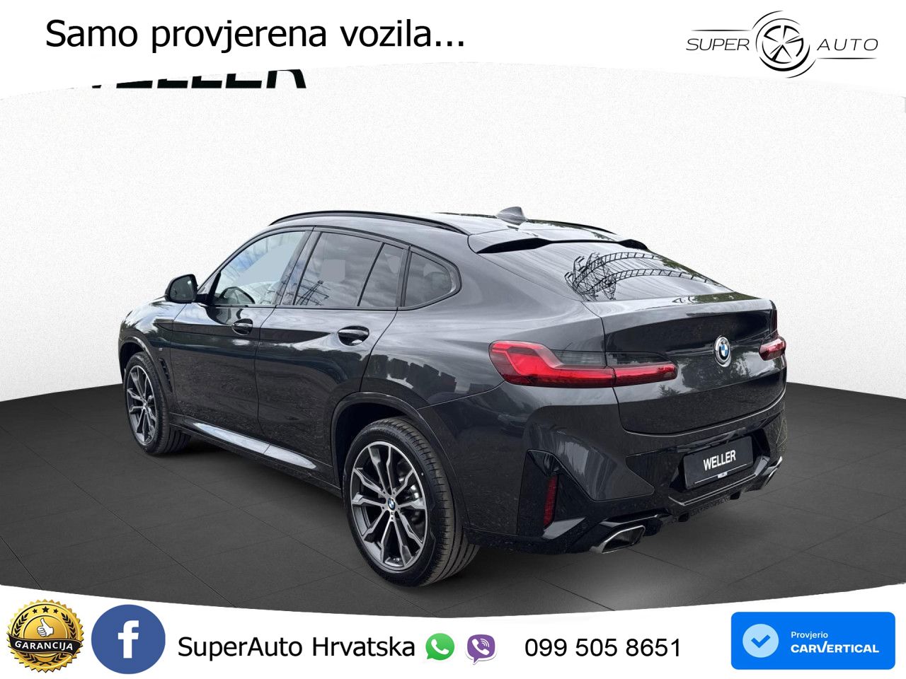 BMW X4 30d (286 KS) xDrive Steptronic M Sport LED+GR SJED+ACC