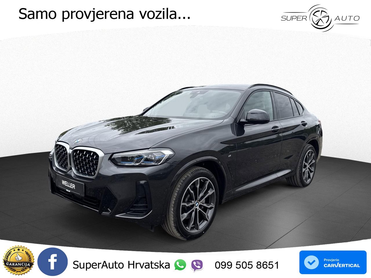 BMW X4 30d (286 KS) xDrive Steptronic M Sport LED+GR SJED+ACC