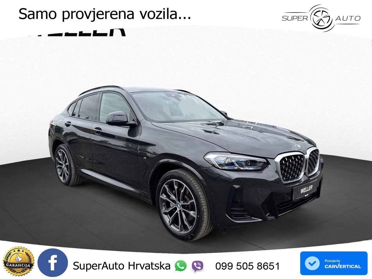 BMW X4 30d (286 KS) xDrive Steptronic M Sport LED+GR SJED+ACC