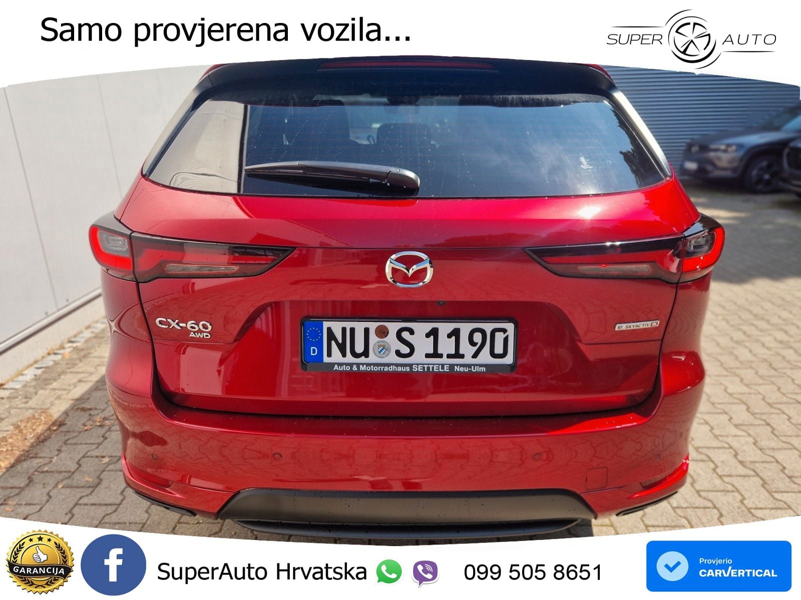 Mazda CX-60 3.3 e-Skyactiv D (254 KS) AWD Automatic MATRIX+GR SJED+KAM