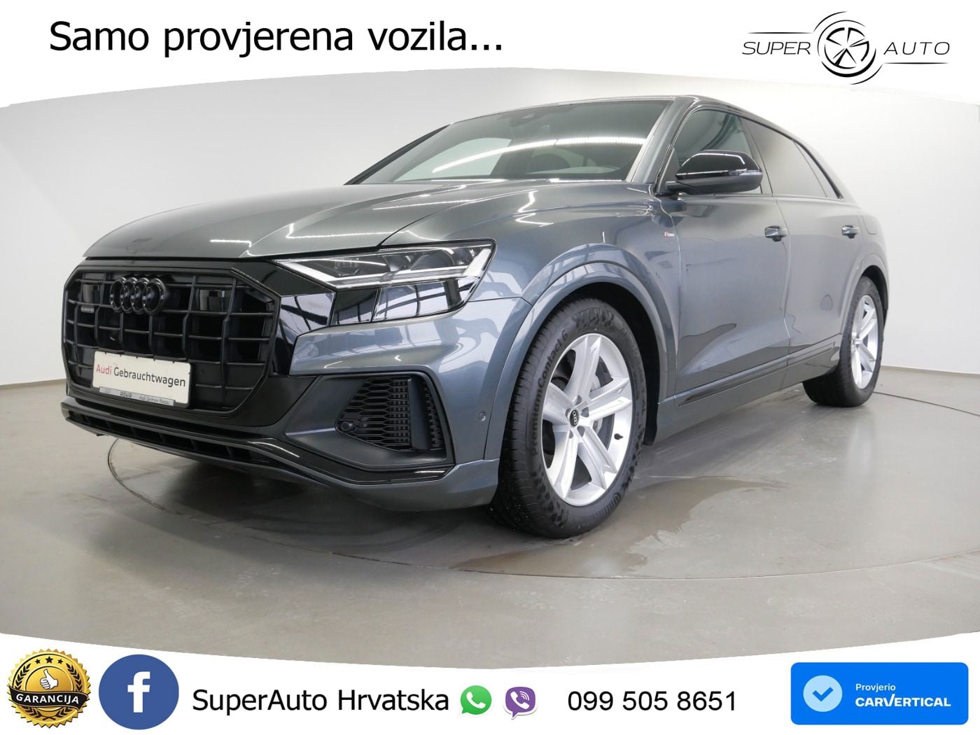 Audi Q8 55 TFSIe V6 (381 KS) quattro tiptronic