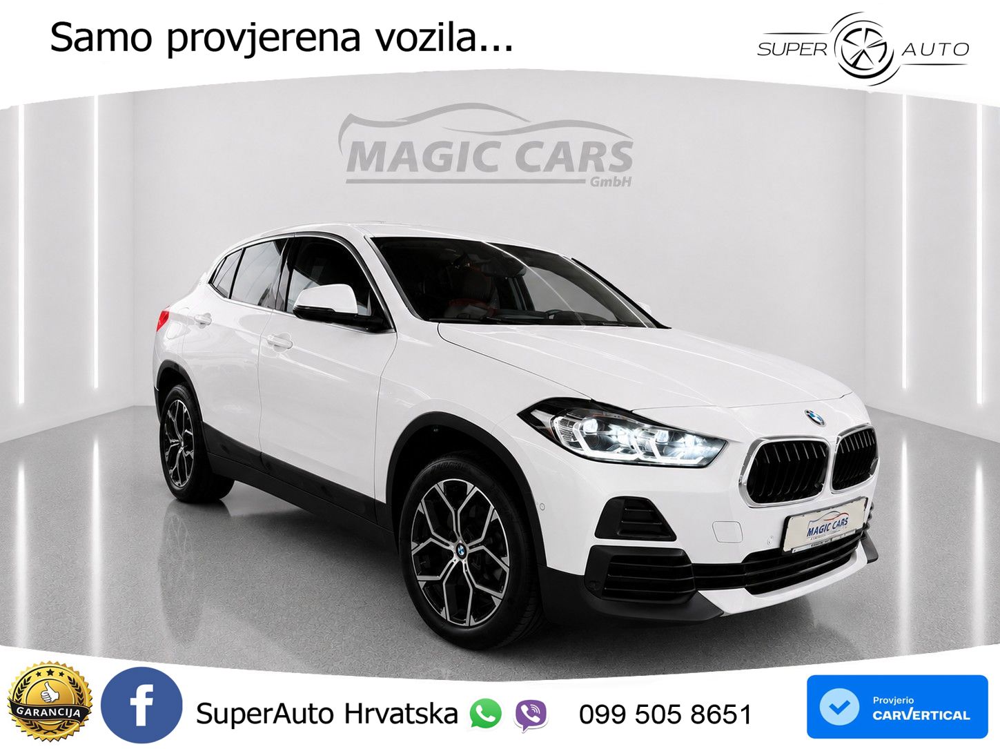 BMW X2 xDrive25d Steptronic Advantage LED+GR SJED+ACC