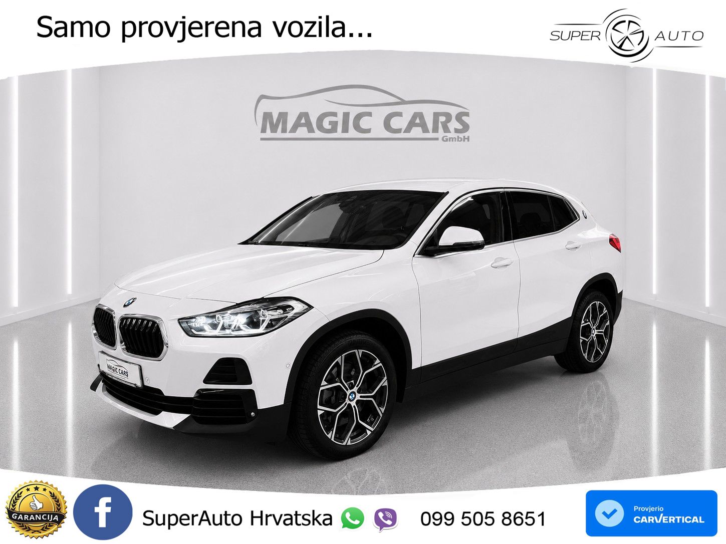 BMW X2 xDrive25d Steptronic Advantage LED+GR SJED+ACC