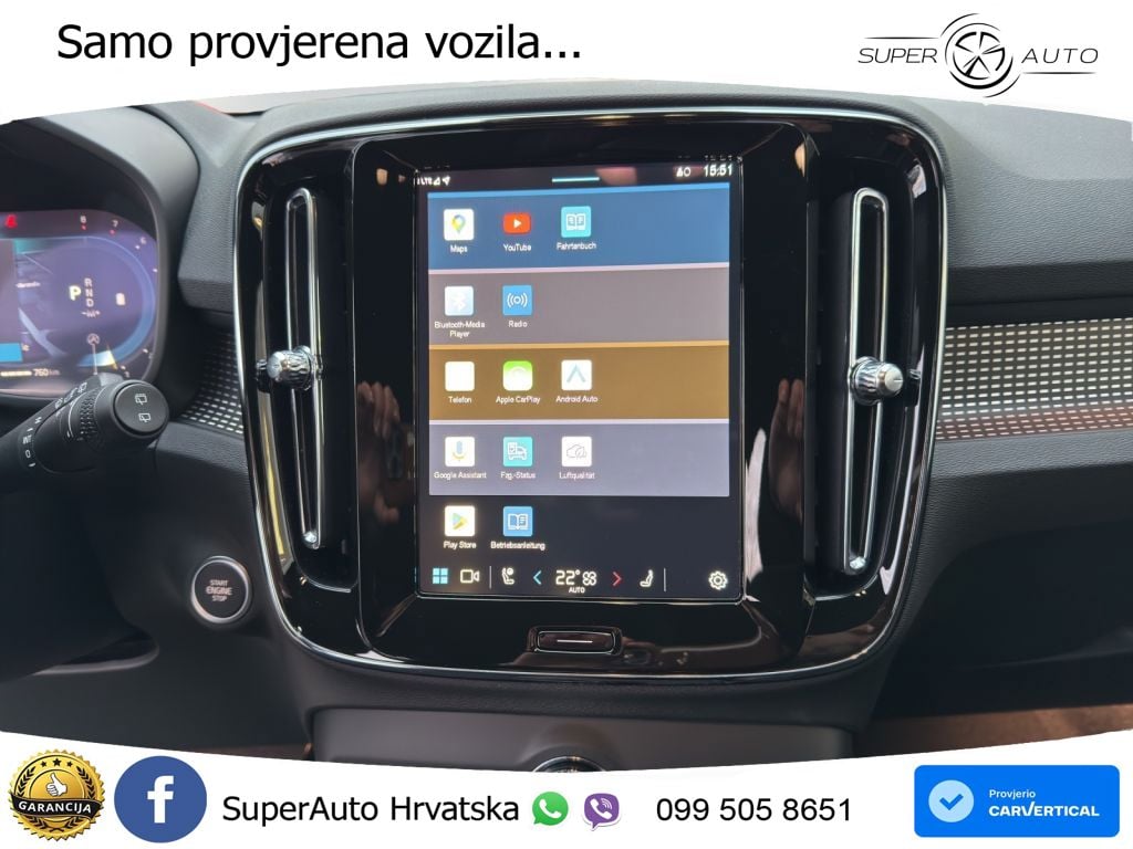 Volvo XC40 2.0 B4 AWD 197 KS Automatic LED+GR SJED+ACC