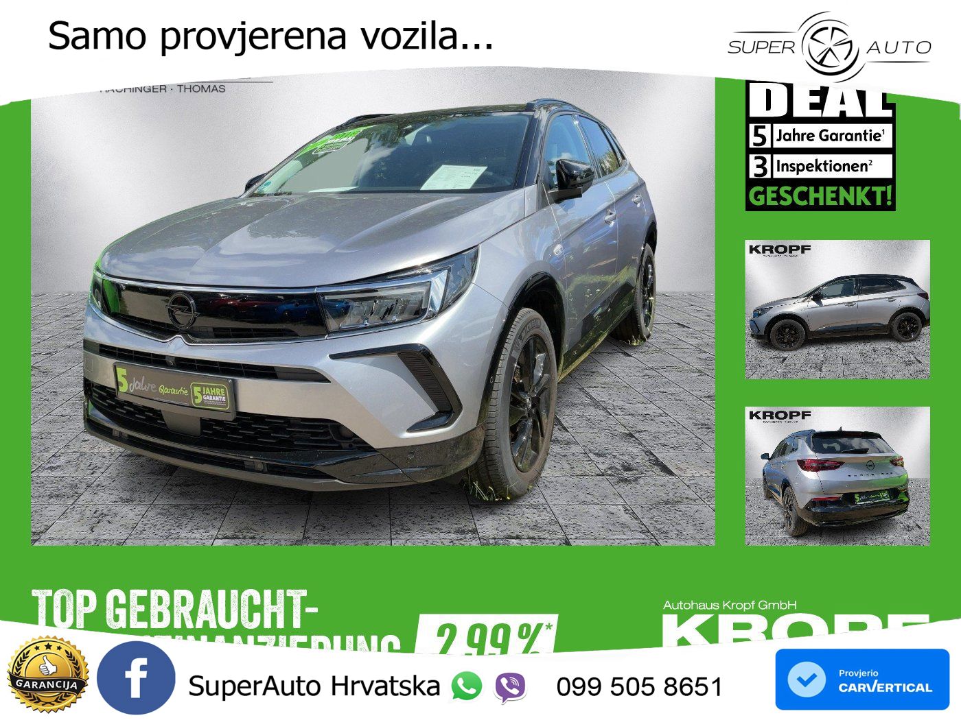 Opel Grandland 1.2i Turbo (130 KS) Automatic GS