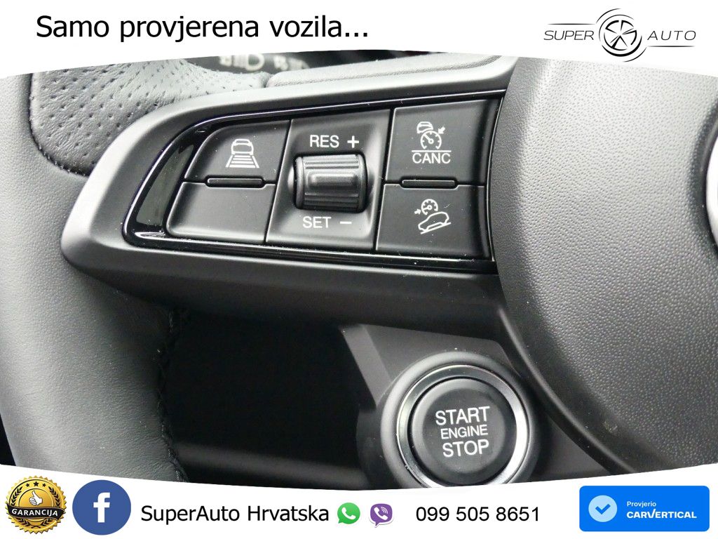 Alfa Romeo Stelvio 2.2 MultiJet II (210 KS) Q4 Automatic LED+GR SJED+ACC