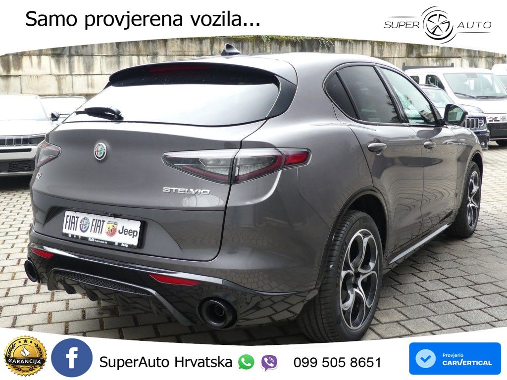 Alfa Romeo Stelvio 2.2 MultiJet II (210 KS) Q4 Automatic LED+GR SJED+ACC