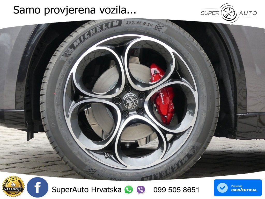 Alfa Romeo Stelvio 2.2 MultiJet II (210 KS) Q4 Automatic LED+GR SJED+ACC