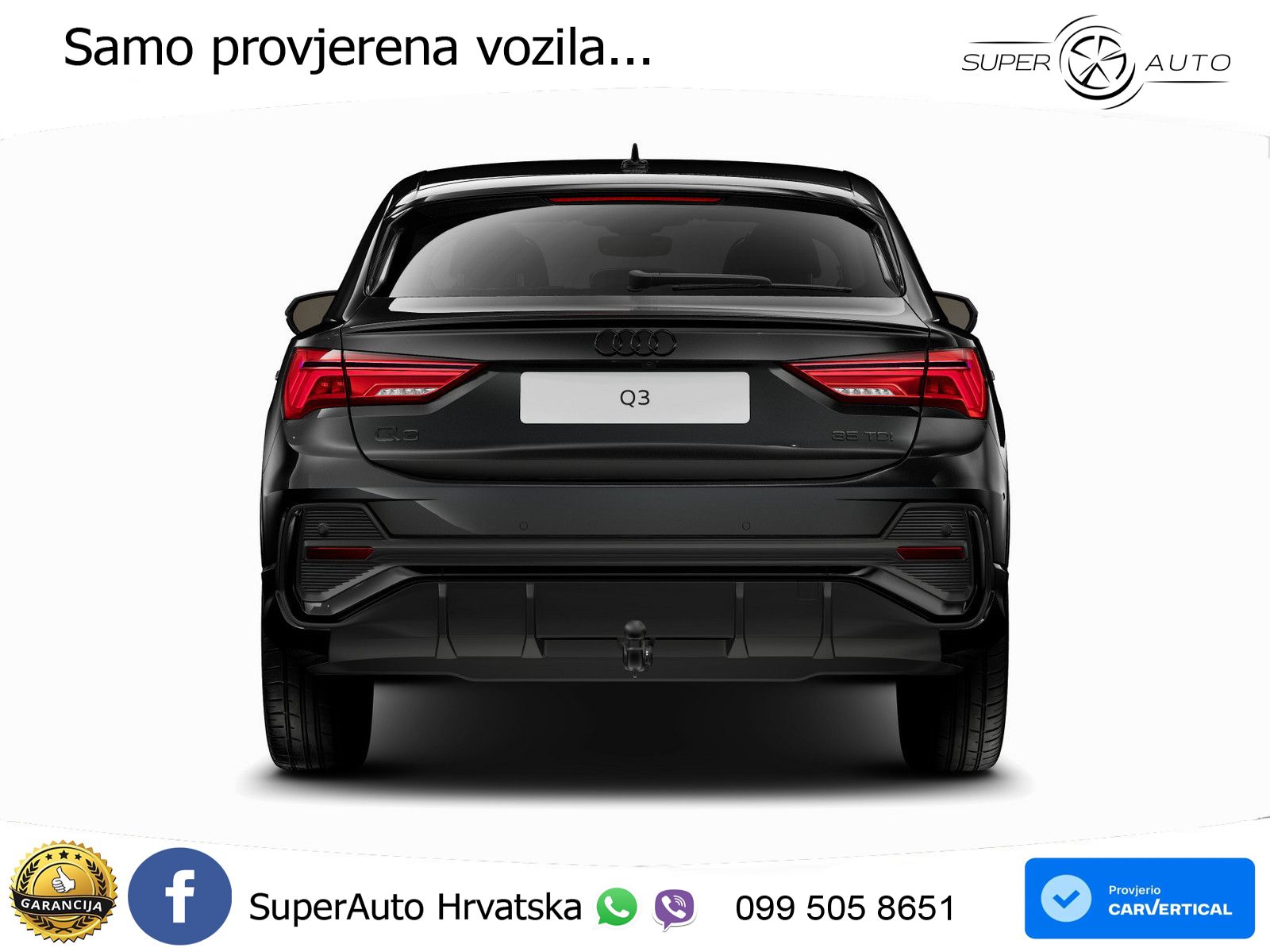 Audi Q3 Sportback 35 TDI (150 KS) S tronic S line MATRIX+GR SJED+KAM